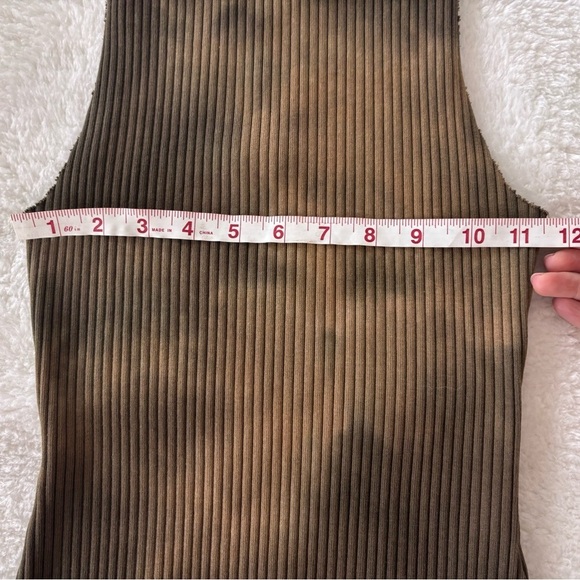 Cotton citizen Ibiza Sleeveless Tie-Dye Mini dress Dress khaki brown XS - Picture 11 of 14